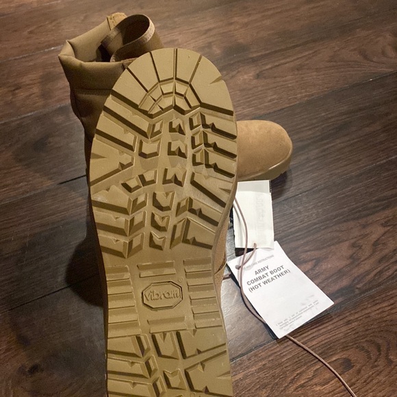 Rocky Entry Level Hot Weather Army Combat Boot. Coyote Brown, size 9w - Picture 3 of 6